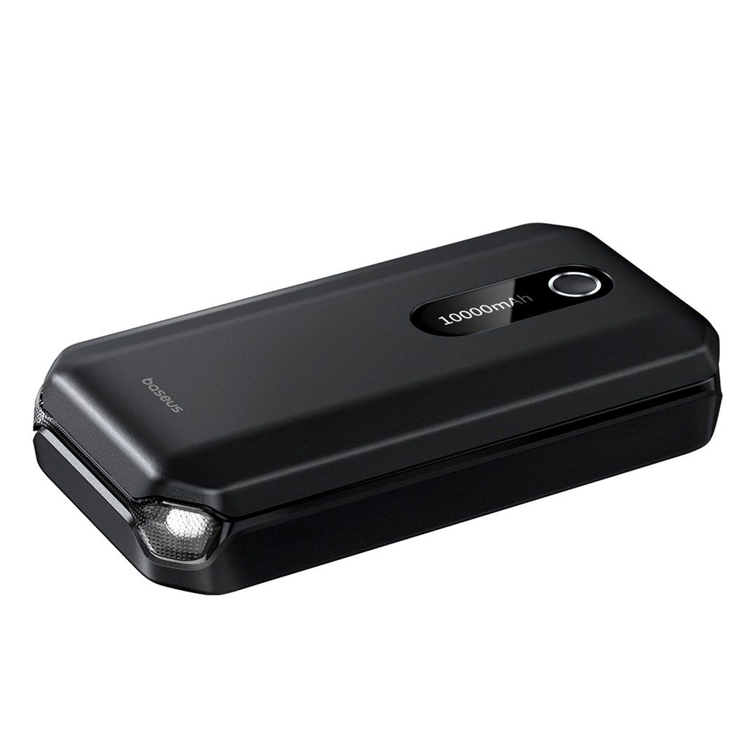 Baseus BS-CH001 10000mAh Powerbank + crocodile clips Black