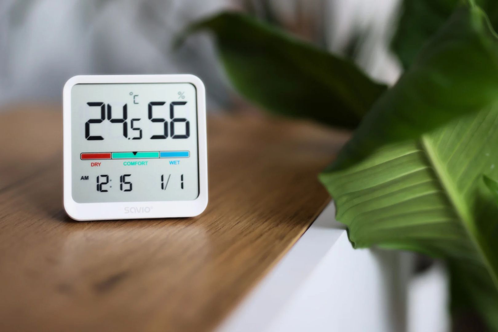 Savio CT-01 Temperature and Humidity Sensor White