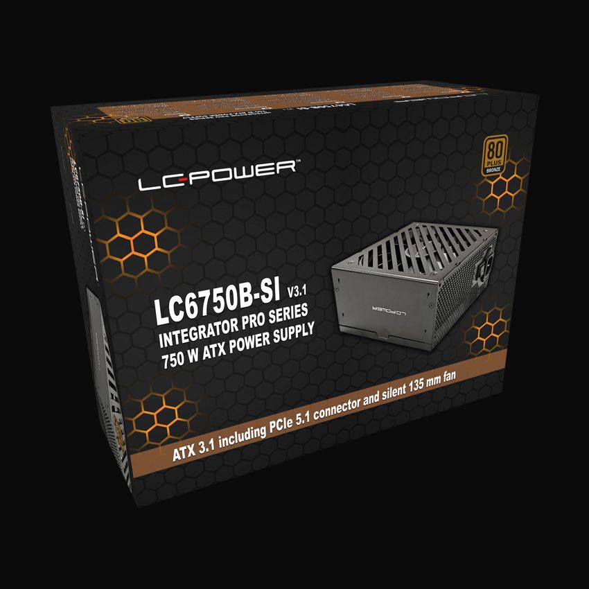 LC Power 750W 80+ Bronze Integrator Pro