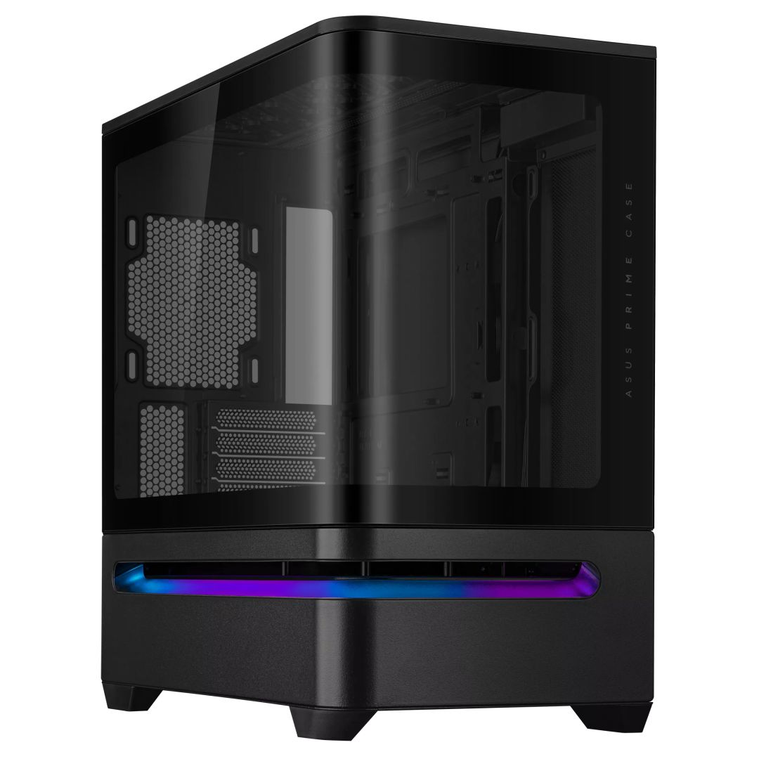 Asus Prime AP202 RGB Tempered Glass Black