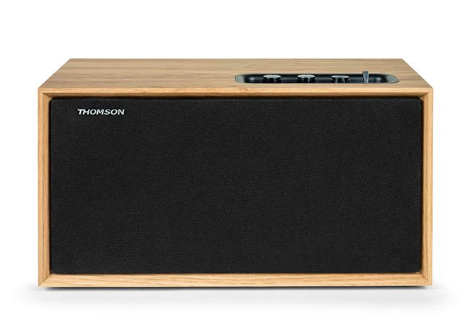 Thomson WS502 Wooden Compact Residential Speaker Wood