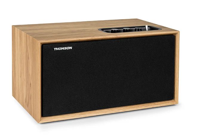 Thomson WS502 Wooden Compact Residential Speaker Wood