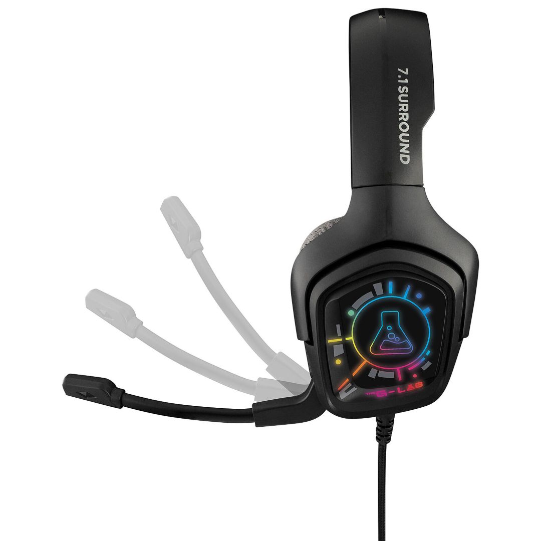 The G-Lab Korp Cobalt 7.1 EX Gaming Headset Black