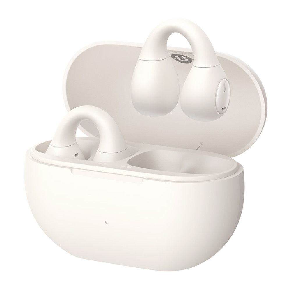 Baseus Bass 15 Clip Bluetooth Headset White