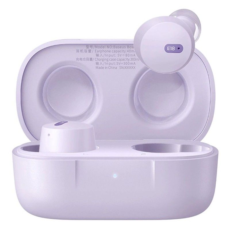 Baseus Bowie E18 Bluetooth Headset Purple