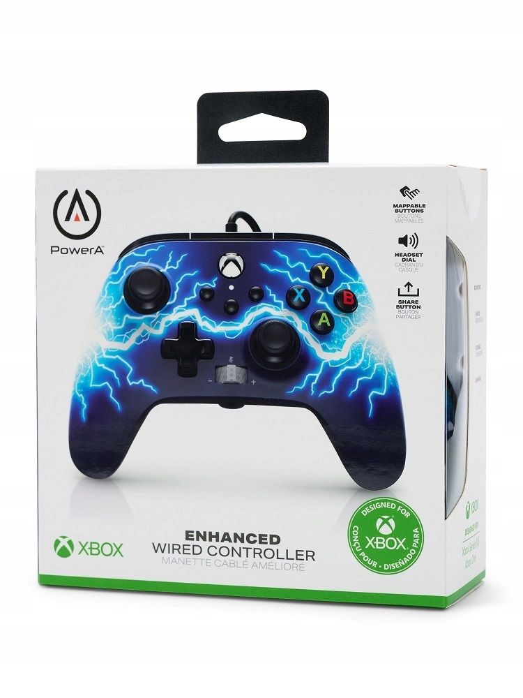 PowerA Enhanced Wired Xbox Series X|S USB Gamepad Arc Lightning