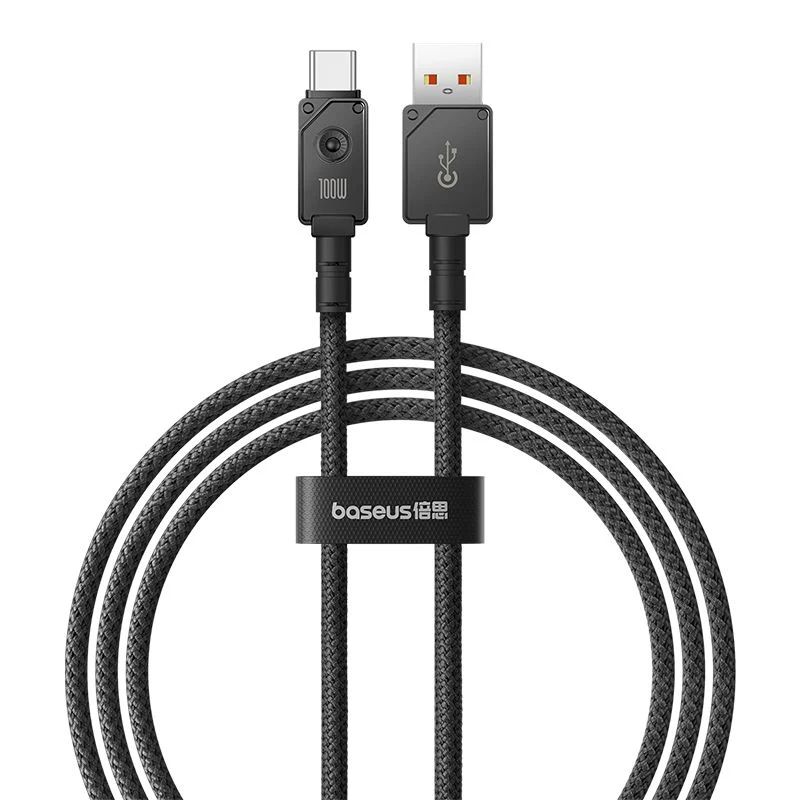 Baseus Unbreakable USB A to USB C cable 1m Black