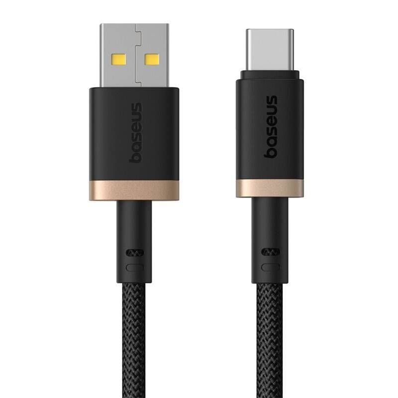 Baseus Dura Series 60W USB Type-A to Type-C Fast Charging cable 1m Black/Gold