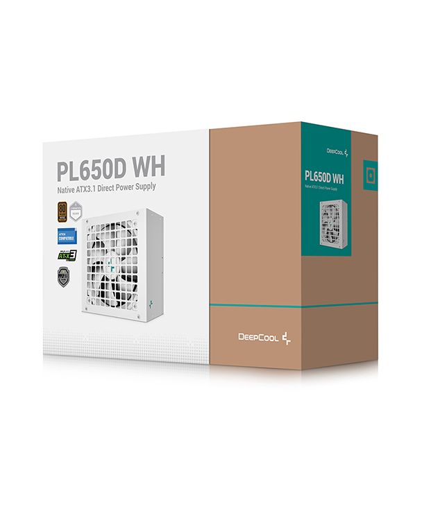 DeepCool 650W 80+ Bronze PL650D White