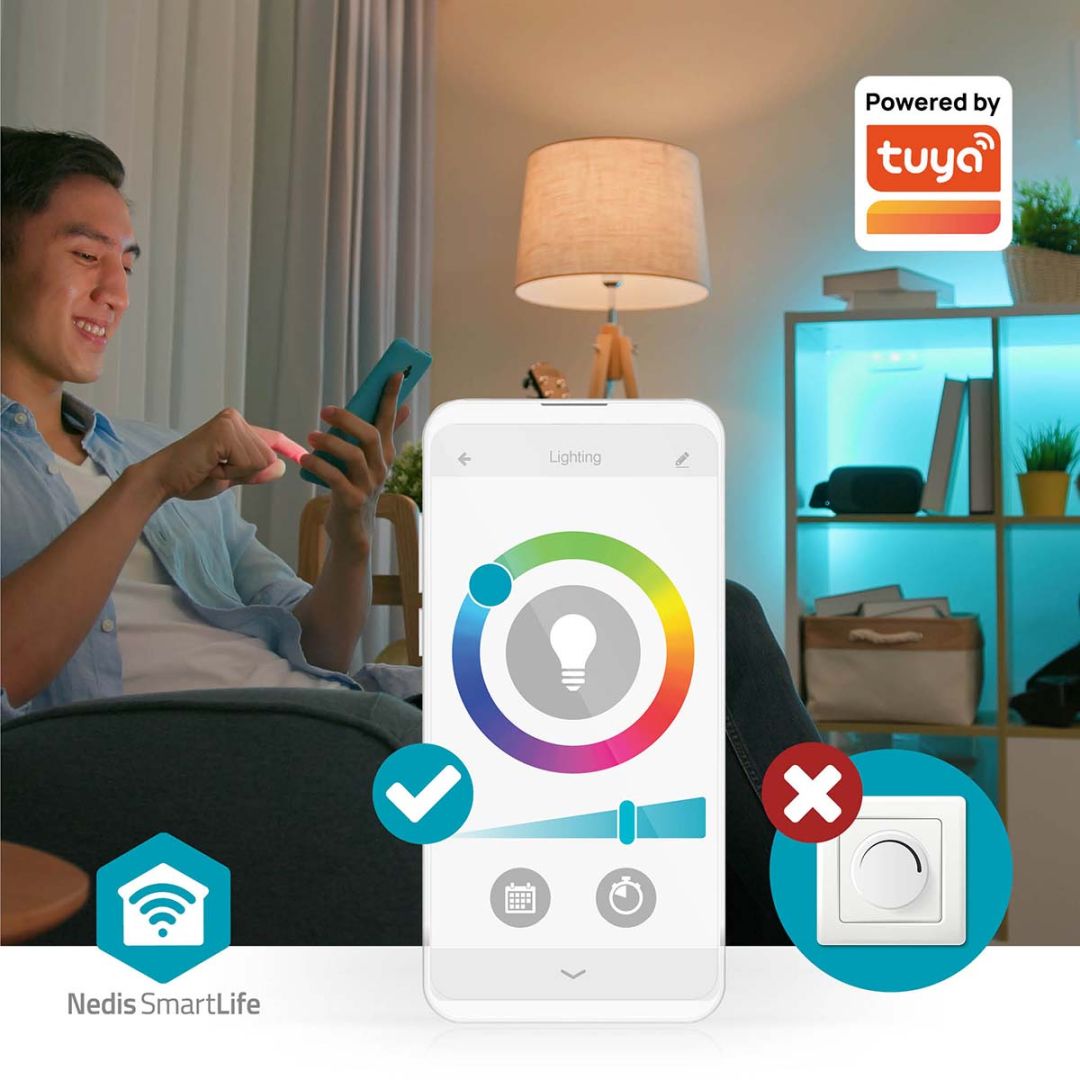 Nedis SmartLife Full Colour LED Bulb 2pcs