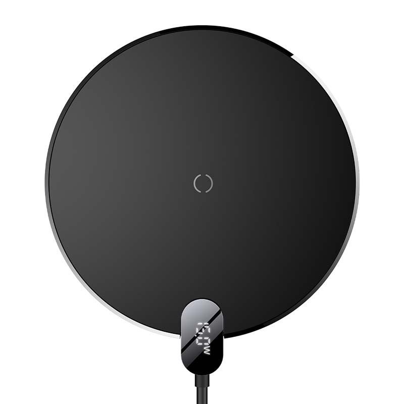 Baseus Digital LED Wireless Charger Black
