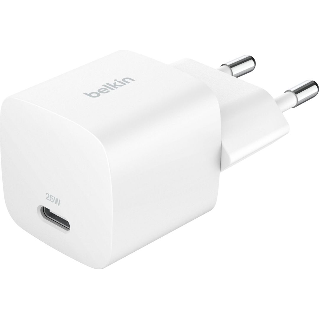 Belkin WCA012KQBK BOOST Charge 25W USB-C Adapter White