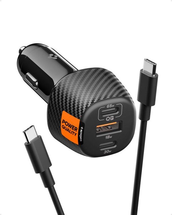 Spigen Essential 113W Car Charger Black