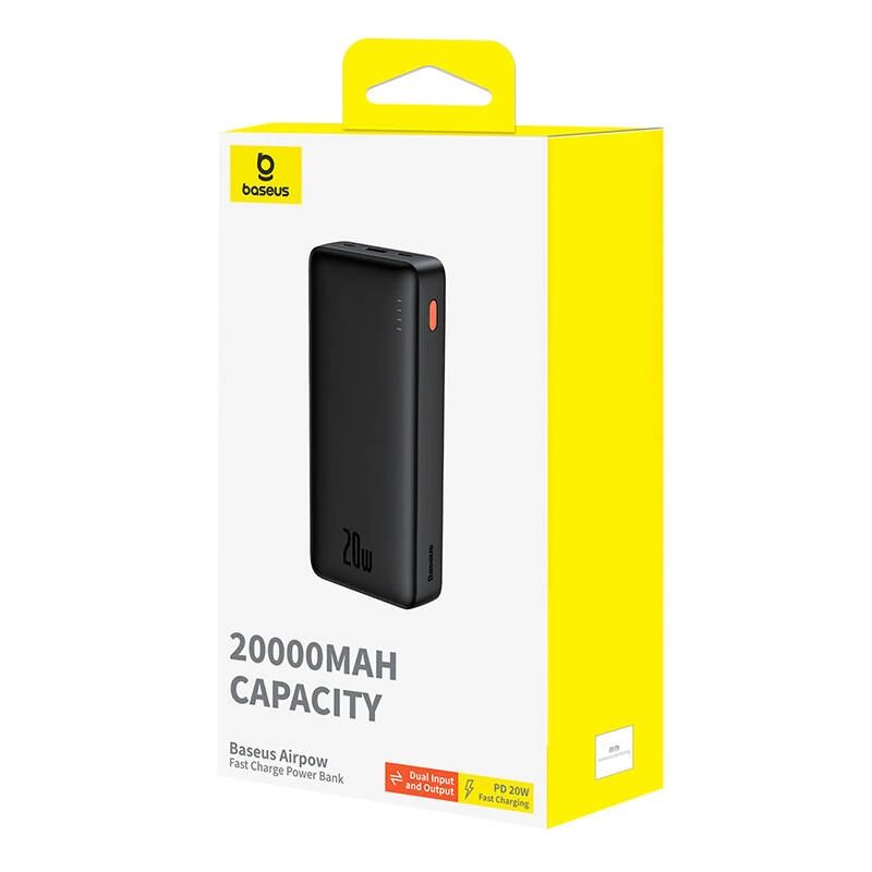 Baseus Airpow 20000mAh PowerBank Black