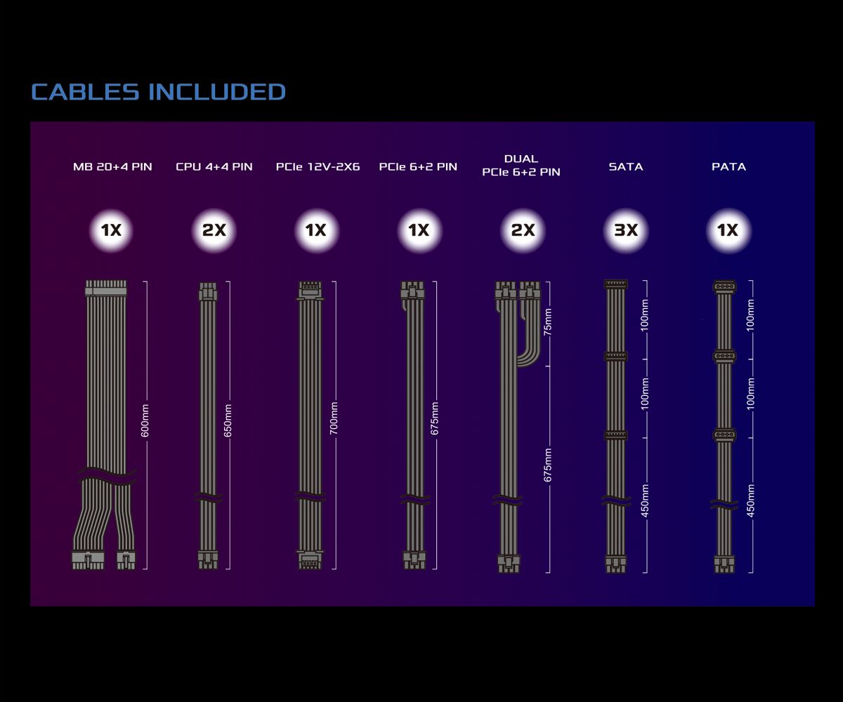 ASRock 1000W 80+ Gold Phantom Gaming PG-1000G