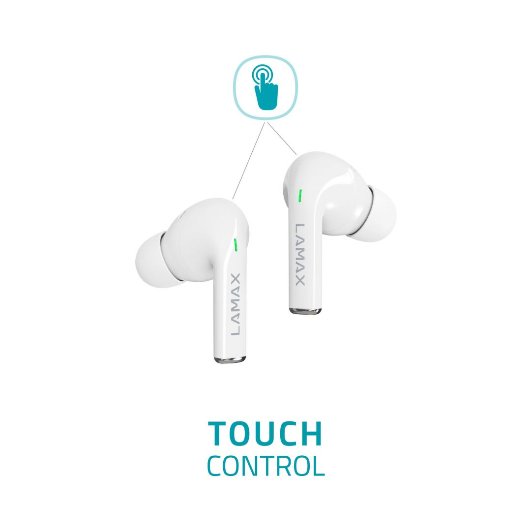 Lamax Clips1 TWS Bluetooth Headset White