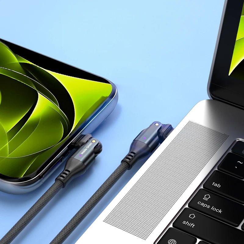 Mobile Origin 240W Rotating USB-C to USB-C Cable 1m Black