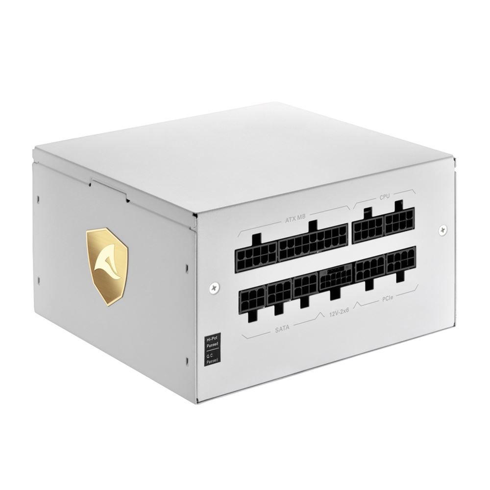 Sharkoon 1000W 80+ Platinum Rebel P20 White