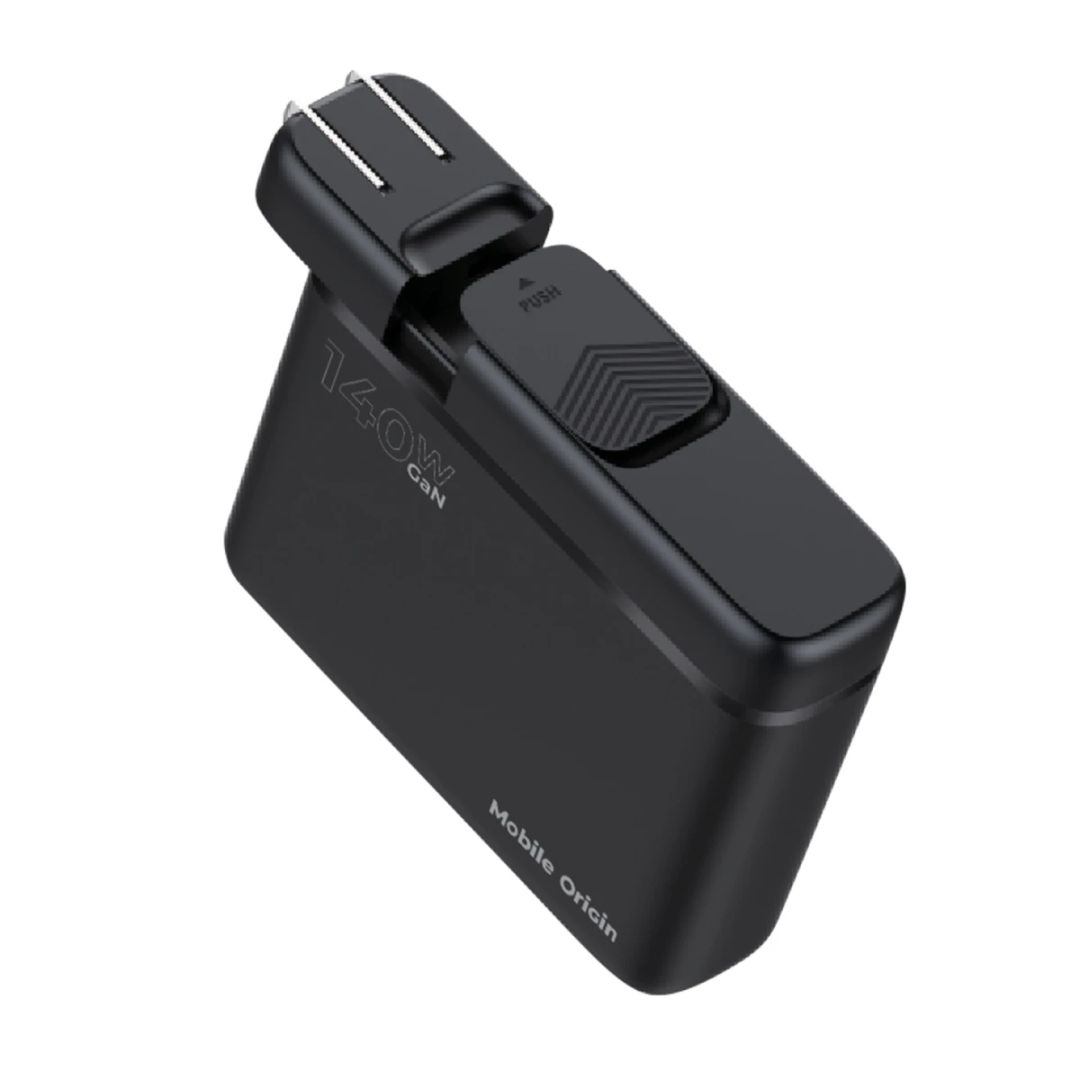 Mobile Origin 140W Travel Charger Hub EU/UK/US 3x USB-C+3x USB-A Black