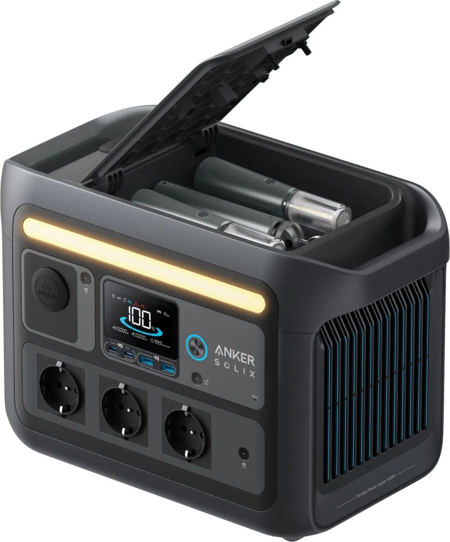 ANKER SOLIX C800X 768Wh Powerstation Black