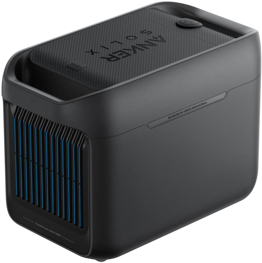 ANKER SOLIX C800X 768Wh Powerstation Black