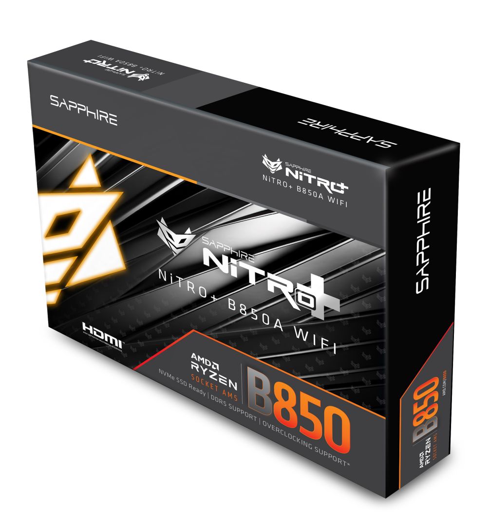 Sapphire NITRO+ B850A WIFI 7