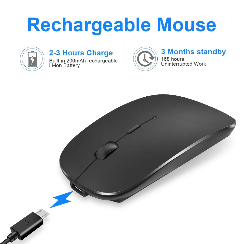 BlackBird BH1375 Wireless Bluetooth Mouse Black