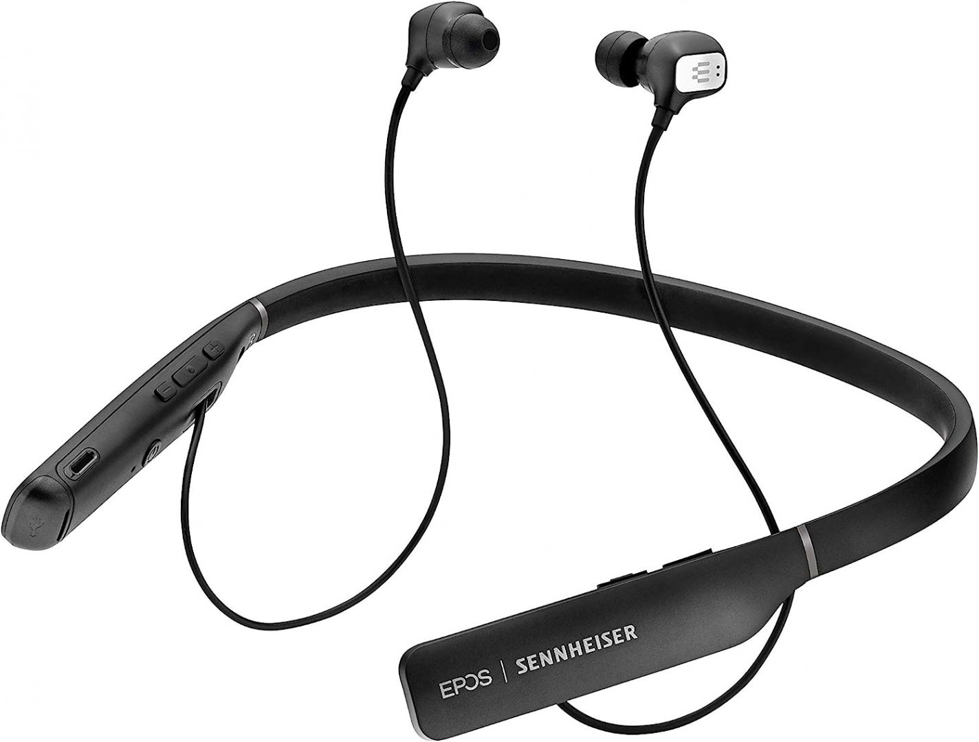 Sennheiser / EPOS ADAPT 460T USB-C Bluetooth In-Ear Neck Headset Black