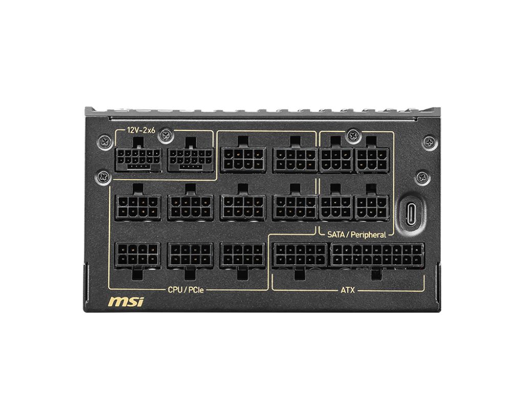 Msi 1600W 80+ Titanium MEG Ai1600T PCIE5