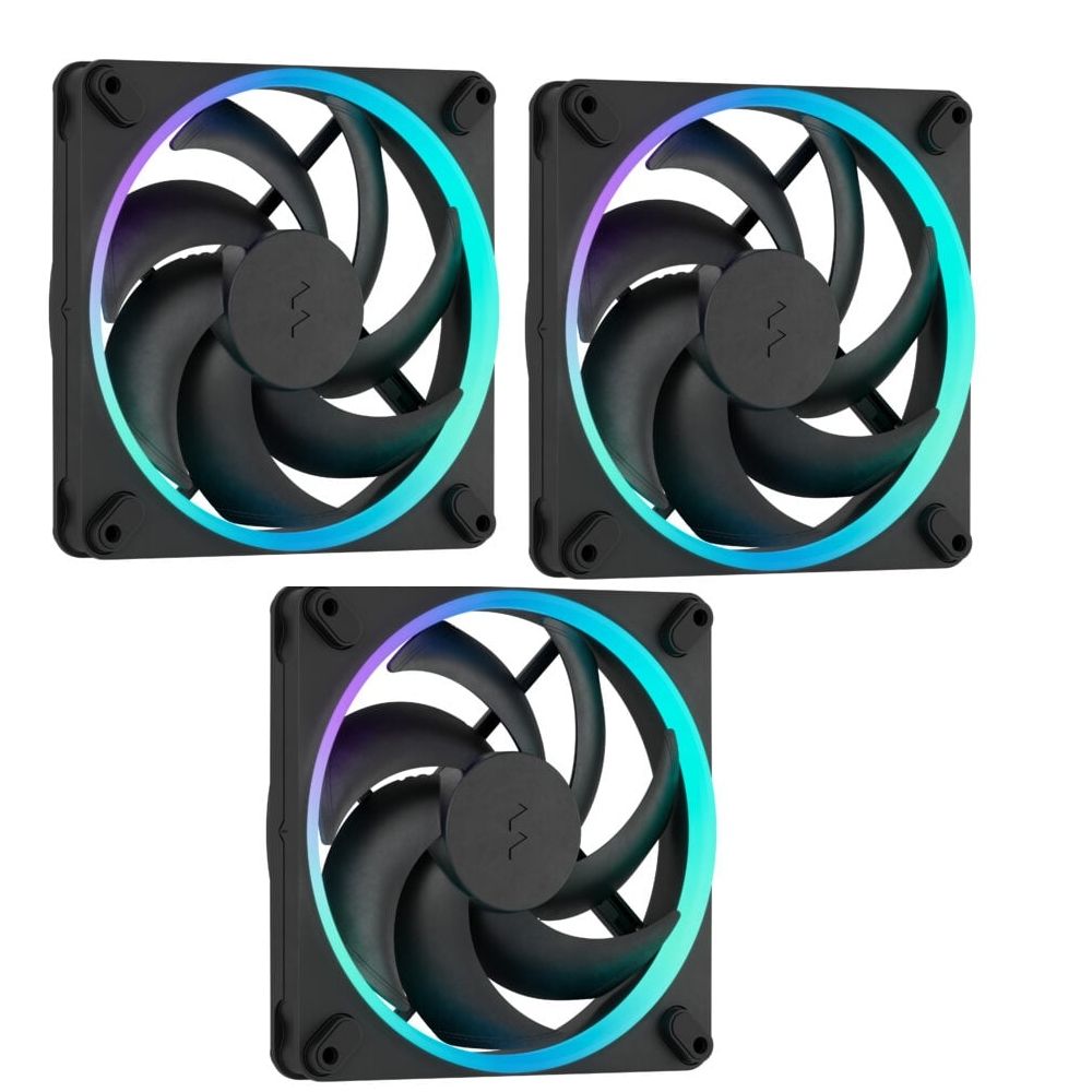 Fractal Design Momentum 14 RGB Black (3-pack)
