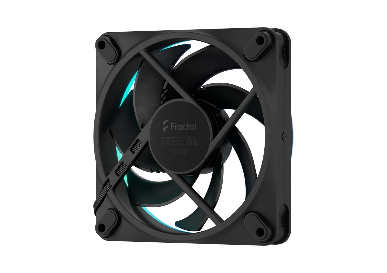 Fractal Design Momentum 12 RGB Black