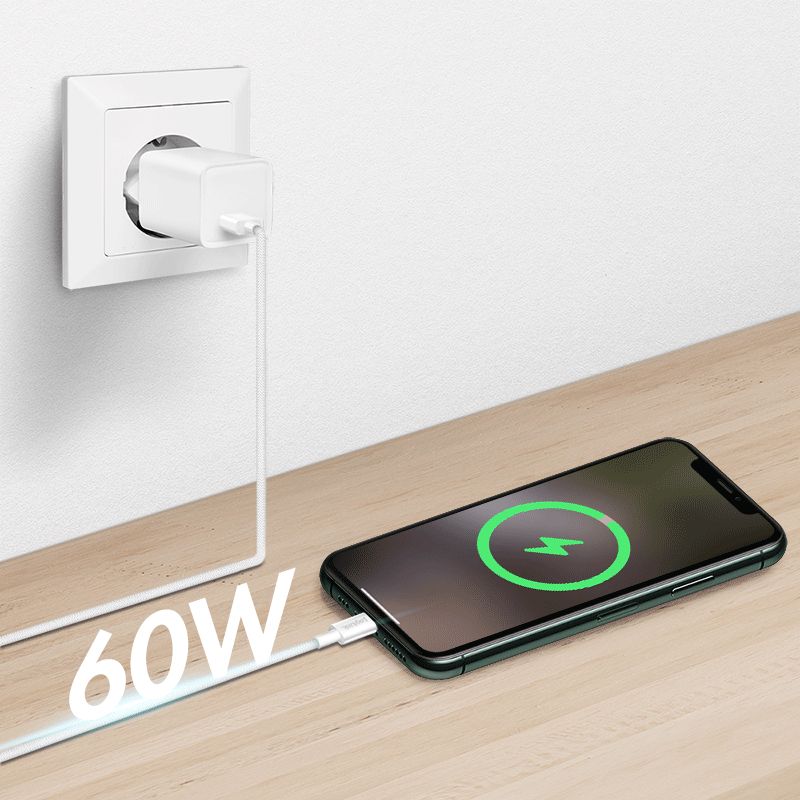 Logilink USB 2.0 Type-C male/male Cable 1m White