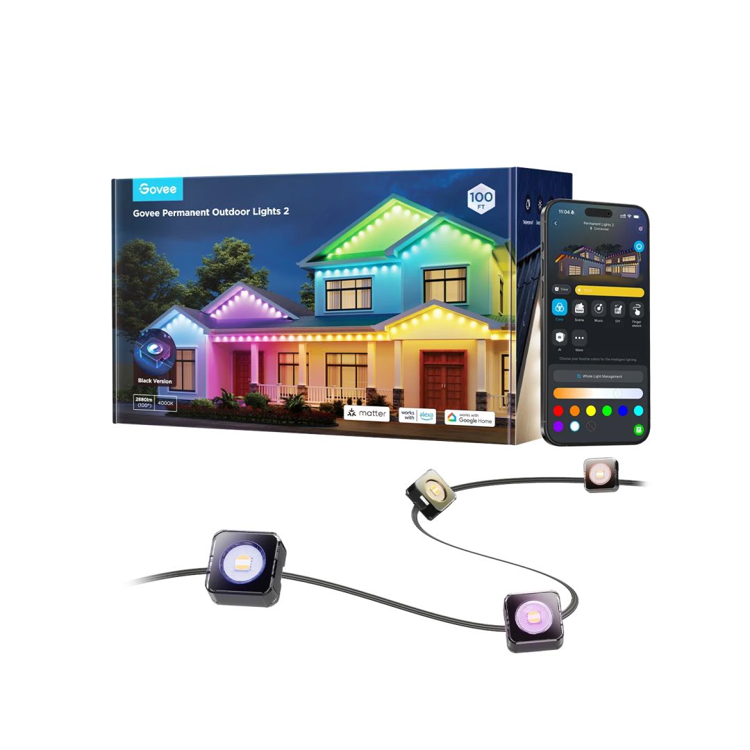 Govee Permanent Outdoor Lights 2 30m Black