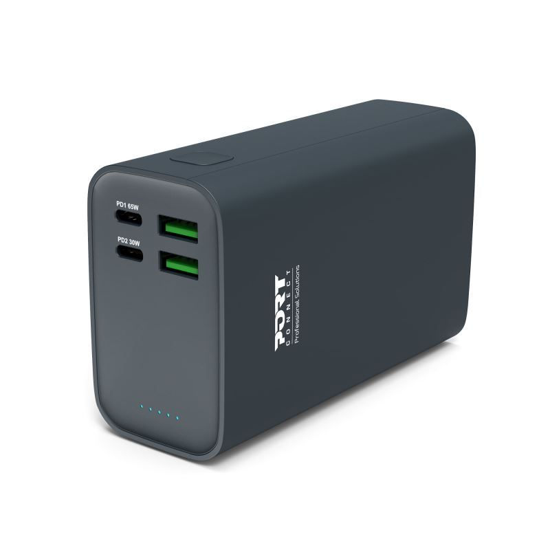 Port Designs 26800mAh 65W Powerbank Black