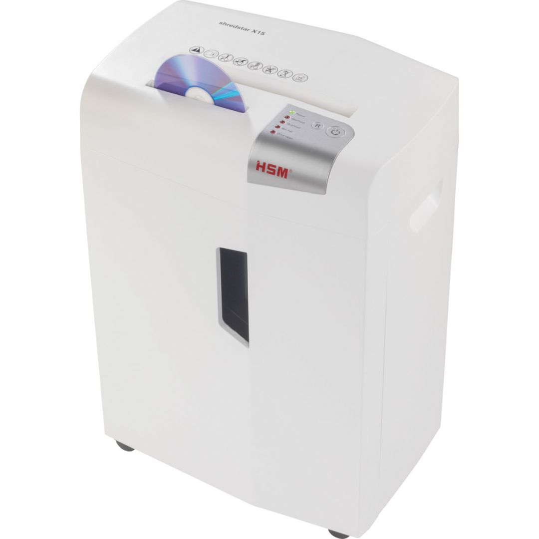 HSM Securio X15 Iratmegsemmisítő White