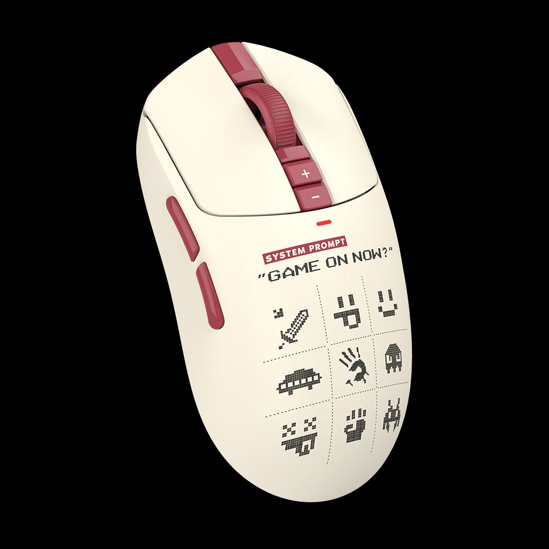 A4-Tech Bloody R72 Ultra Duo Wireless Mouse Pixels Red