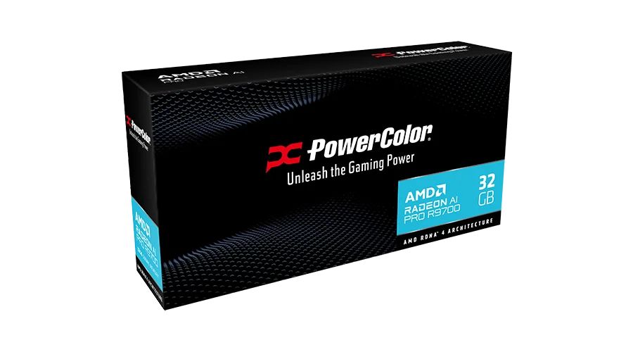 PowerColor Radeon AI PRO R9700 32GB DDR6