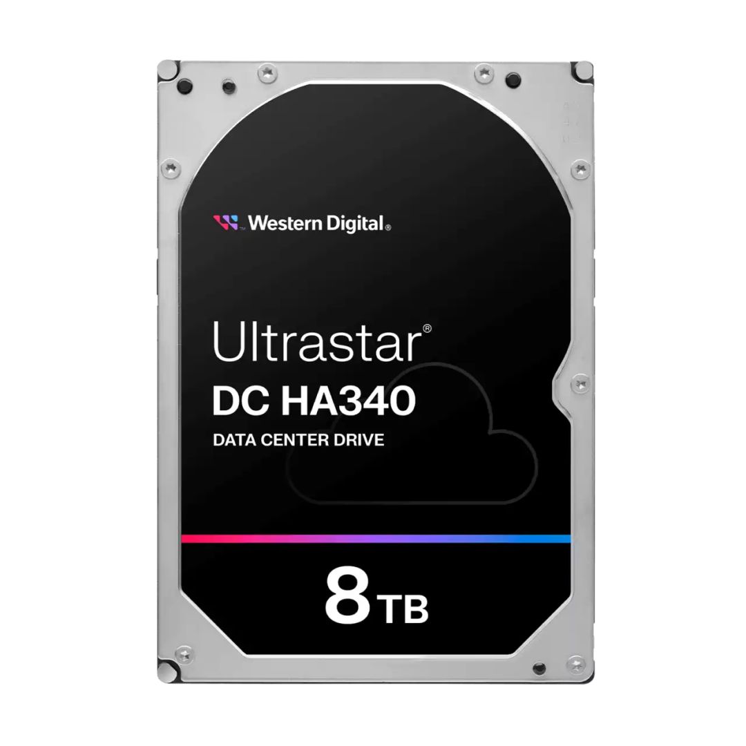 Western Digital 8TB 7200rpm SATA-600 256MB Ultrastar DC HA340 WUS721208BLE6L4