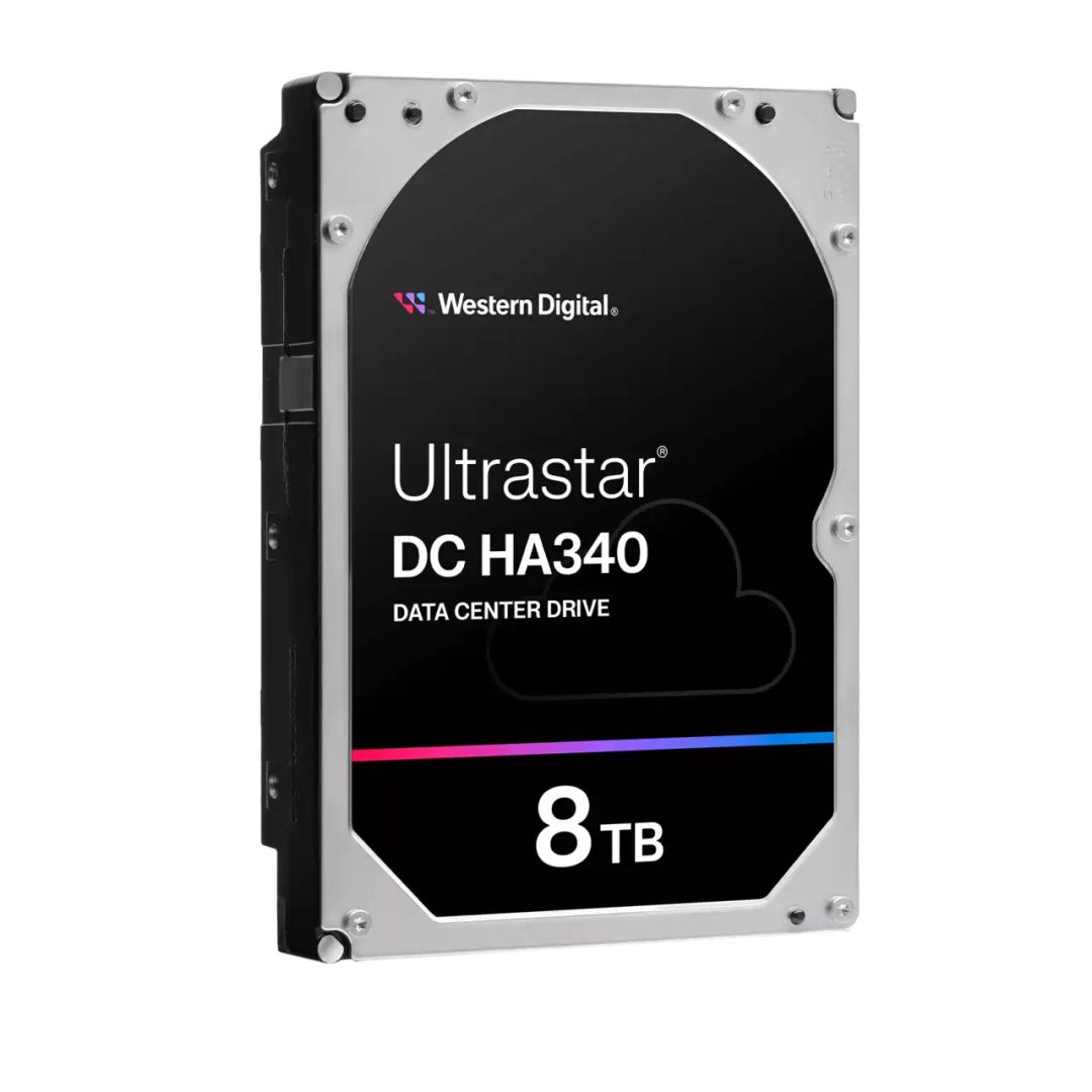 Western Digital 8TB 7200rpm SATA-600 256MB Ultrastar DC HA340 WUS721208BLE6L4