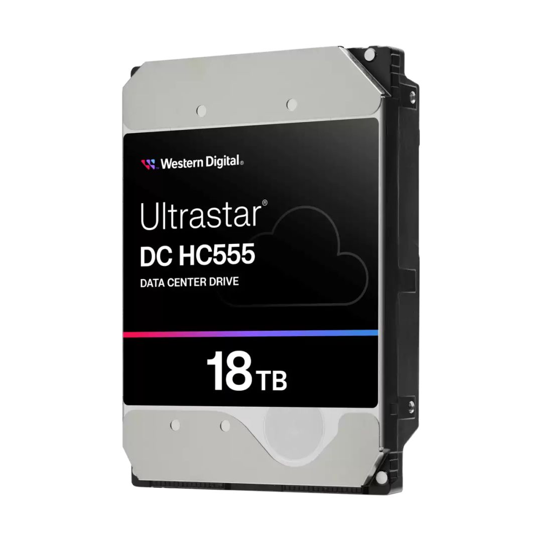 Western Digital 18TB 7200rpm SATA-600 512MB Ultrastar DC HC555 WUH722018CLE6L4