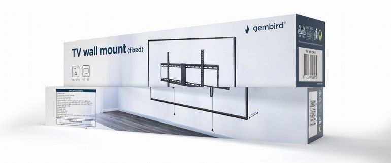 Gembird WM-90F-01 Fixed TV Wall Mount 43