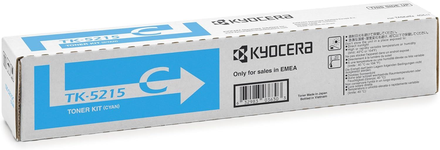 Kyocera TK-5215C Cyan toner