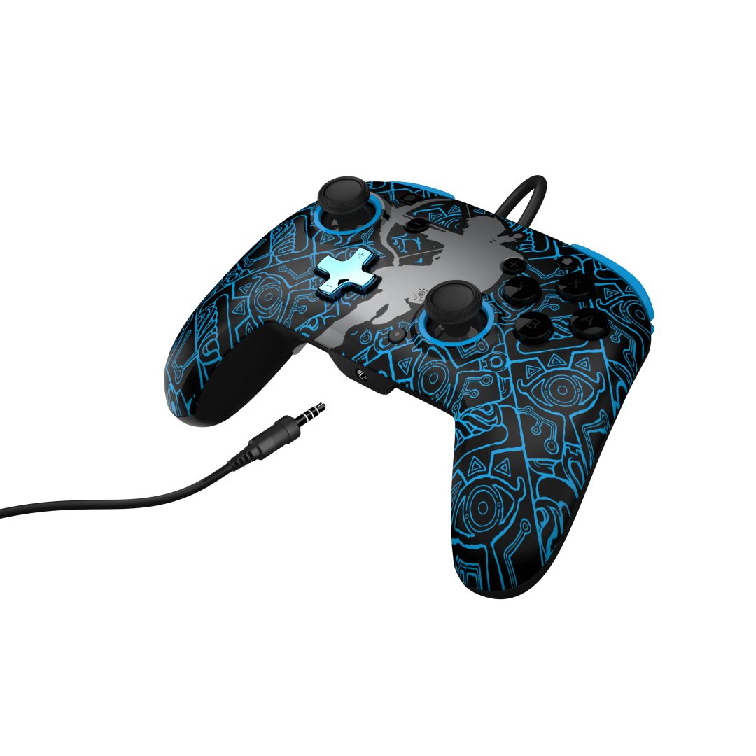 PDP Xbox Series X/S & PC USB Gamepad REMATCH Zelda Sheikah Shoot Glow In The Dark