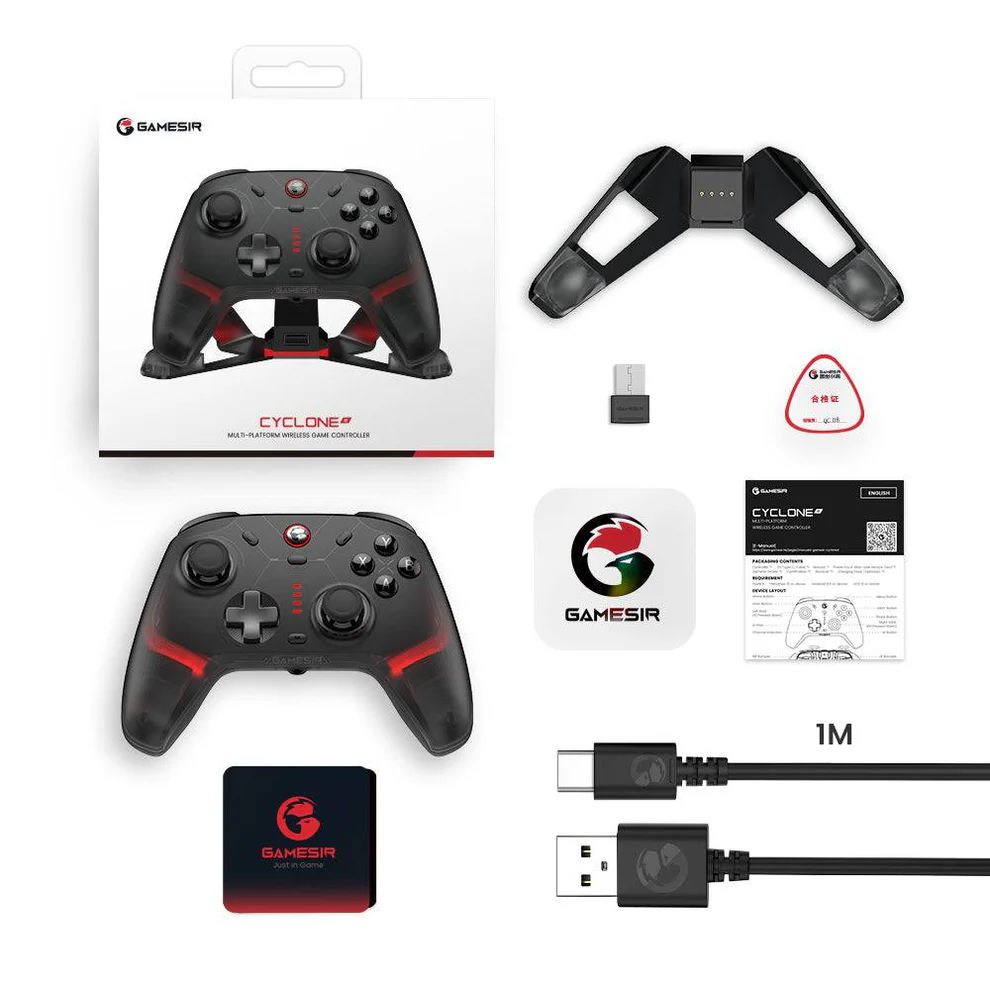 GameSir Cyclone 2 Wireless Bluetooth Gamepad Black