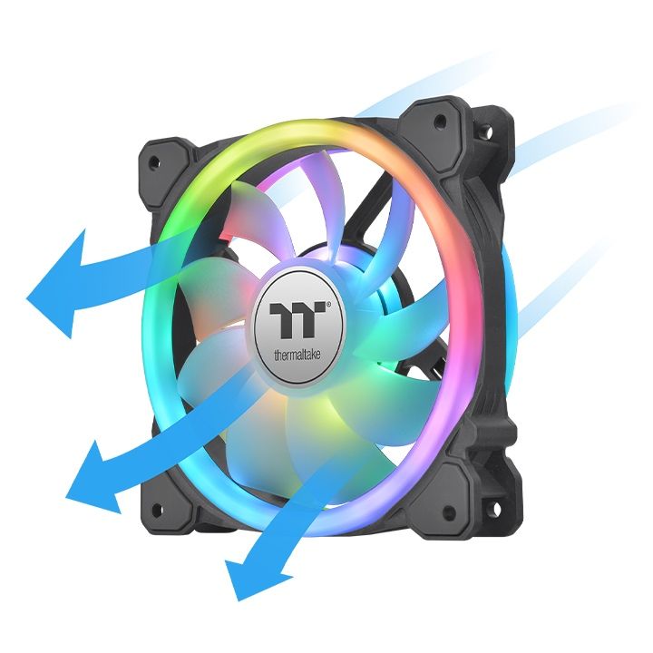 Thermaltake SWAFAN 14 RGB Radiator Fan (3-Fan Pack)