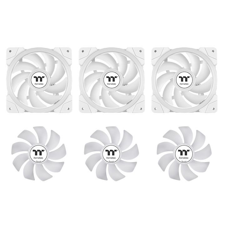 Thermaltake MAGFloe 420 Ultra ARGB Sync AIO Liquid Cooler Snow Edition White