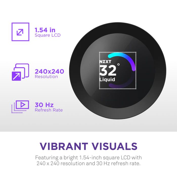 NZXT Kraken Plus 360 RGB Black