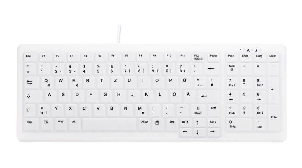 Cherry AK-C7000F Active Key Keyboard White US