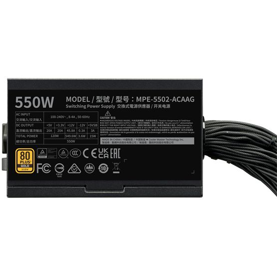 Cooler Master 550W 80+ Gold MWE V3