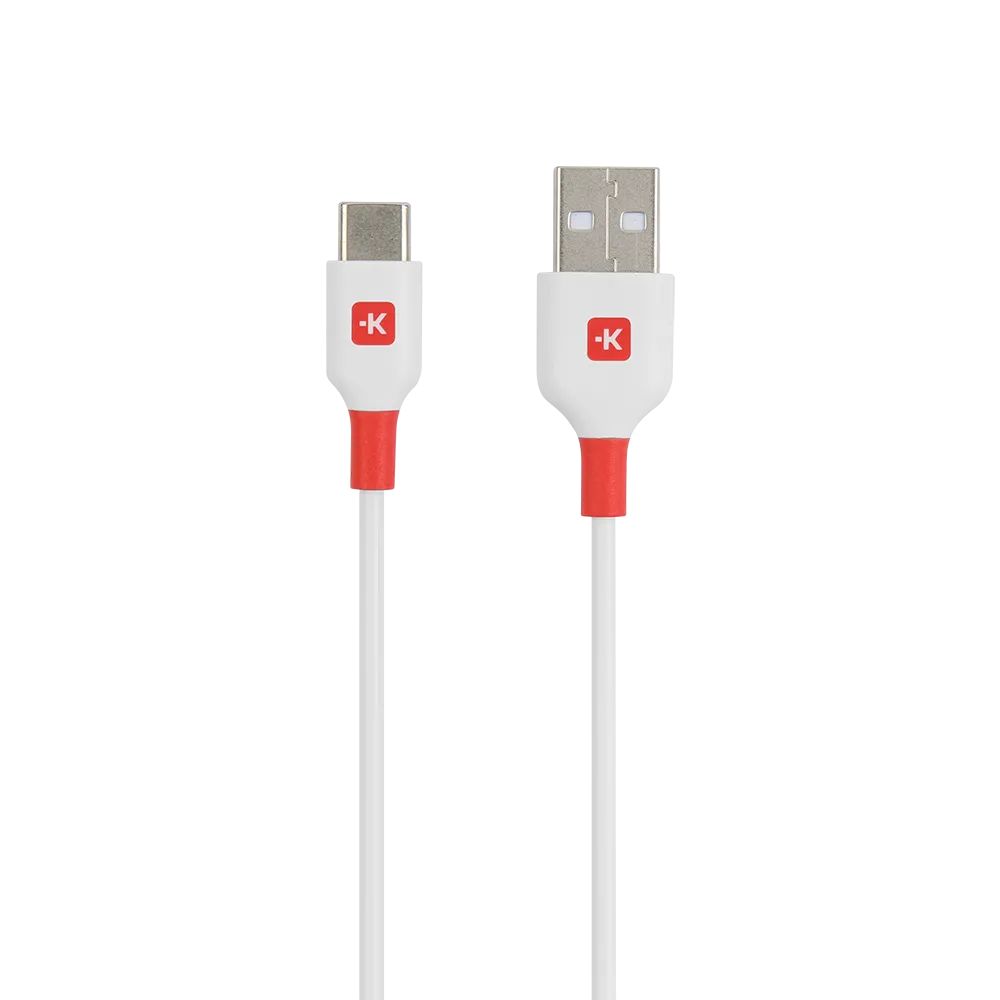 SKROSS USB-A to USB-C cable 2m White
